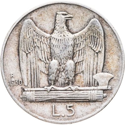 купить Италия 5 лир 1930