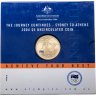 Купить Австралия 5 долларов 2004 "Четвертый портрет Елизаветы II — из Сиднея в Афины, Олимпийские игры  2004 г." в буклете
