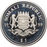 Купить Сомали 5 долларов 1999 Роберто Бениньи