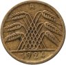 Купить Германия 5 рентенпфеннигов (rentenpfennig) 1924 А