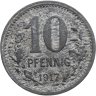 Купить Германия "Районы Бонна и Зигкрейса" 10 пфеннигов 1918 нотгельд