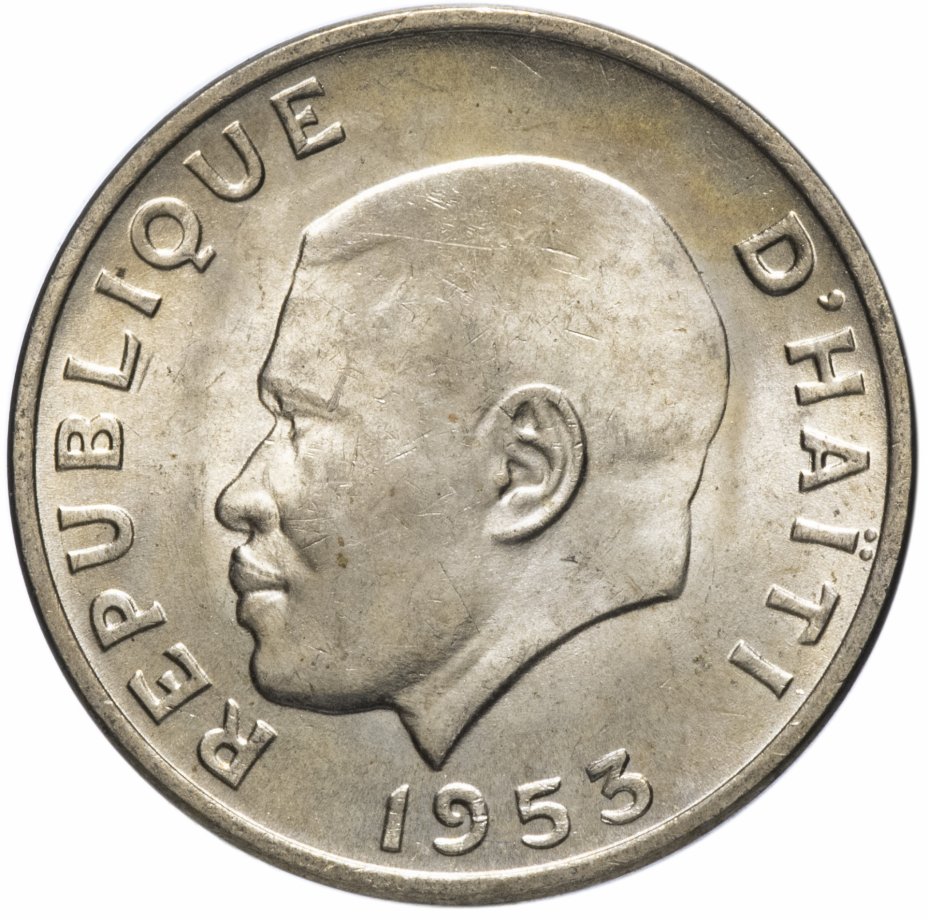 купить Гаити 5 сантимов (centimes) 1953