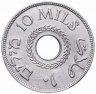 Купить Палестина 10 милей (mils) 1937