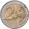 Купить Германия 2 евро 2015 "30 лет флагу Европейского союза", знак монетного двора: "F" - Штутгарт