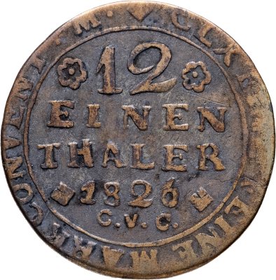 купить Ганновер 1/12 талера 1826