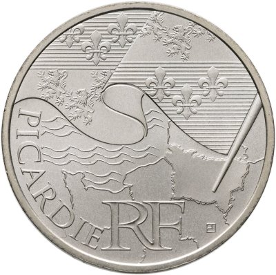 купить Франция 10 евро 2010 "Регионы Франции - Пикардия"