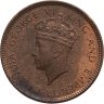 Купить Цейлон 1/2 цента (cent) 1937
