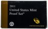 Купить США годовой набор монет 2011 S Proof (14 монет в 3 футлярах с сертификатом)