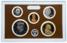Купить США годовой набор монет 2011 S Proof (14 монет в 3 футлярах с сертификатом)