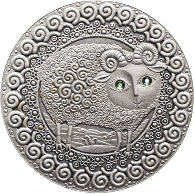 купить Беларусь 20 рублей 2009 "Знак зодиака - Овен"