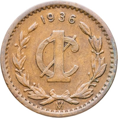 купить Мексика 1 сентаво (centavo) 1936