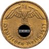 Купить Германия, Третий рейх 10 рейхспфеннигов 1937, знак монетного двора "А"