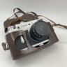 Купить Фотоаппарат "Зоркий-4" с объективом "Индустар-50" в родном кофре, металл, пластик, кожа, стекло, Красногорский механический завод (КМЗ), СССР, 1968-1978 гг.