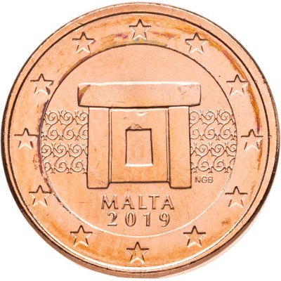купить Мальта 1 евро цент (euro cent) 2019