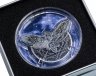 Купить Танзания 1500 шиллингов 2018 "Бабочка мертвая голова Череп", в футляре с сертификатом