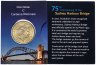 Купить Австралия 1 доллар  2007 "75 лет мосту Харбор-Бридж" UNC в запайке