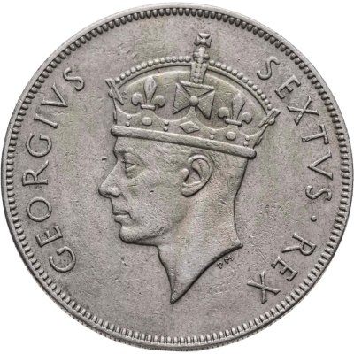 купить Британская Восточная Африка 1 шиллинг (shilling) 1950 без обозначения монетного двора