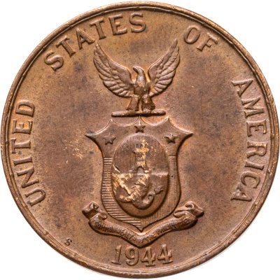 купить Филиппины 1 сентаво (centavo) 1944