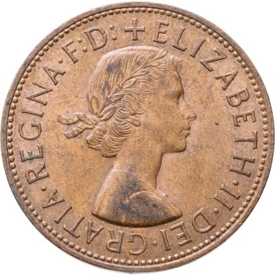 купить Великобритания 1 пенни (penny) 1966
