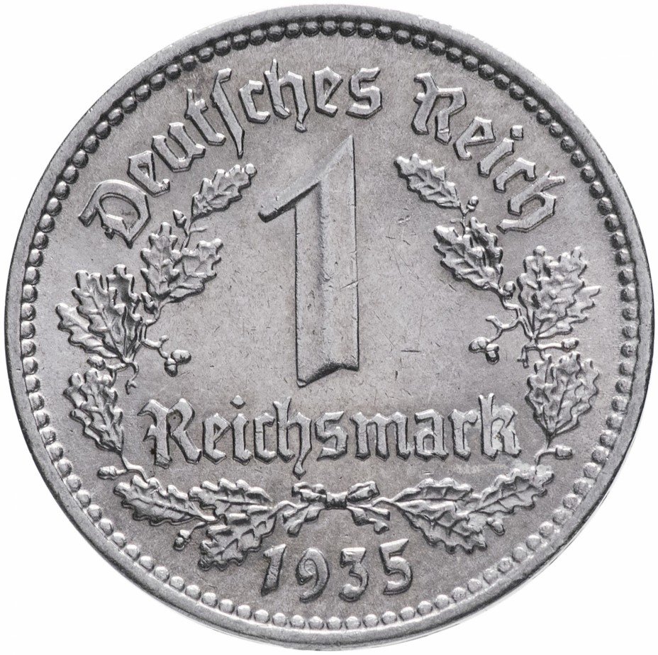 купить Германия 1 марка 1935