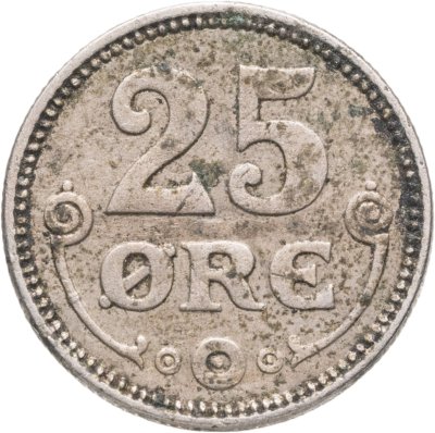 купить Дания 25 эре (ore) 1920