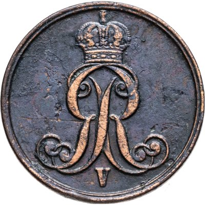 купить Ганновер 2 пфеннига 1856