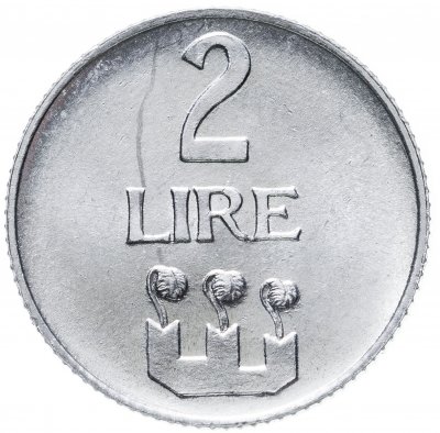 купить Сан-Марино 2 лиры 1972