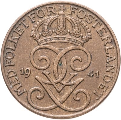 купить Швеция 5 эре (ore) 1941