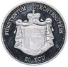 Купить Лихтенштейн 20 экю 1993 "Вадуц - cтолица Лихтенштейна"