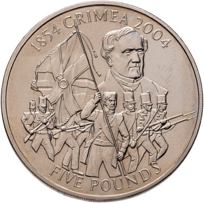 купить Джерси 5 фунтов 2004 "150 лет Крымской войне"