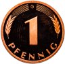 Купить 1 пфенниг (pfennig) 1995 G