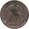 Купить Германия, Бавария 1 крейцер 1871