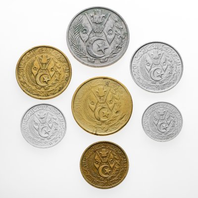 купить Алжир, набор из 7-ти разменных монет 1964 года