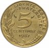 Купить Франция 5 сантимов (centimes) 1966-2001