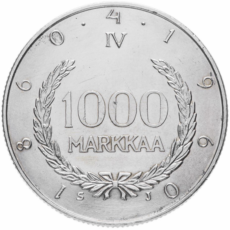 купить Финляндия 1000 марок 1960 "100-летие финской марки"