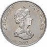 Купить Острова Кука 1 доллар 2007 "Англия ждёт, что каждый выполнит свой долг"