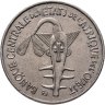 Купить Западная Африка (ВСЕАО) 100 франков 1969