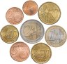 Купить Австрия набор из 8 монет евро 2002
