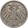 Купить Германия 5 пфеннигов (pfennig) 1908, знак монетного двора: "A"