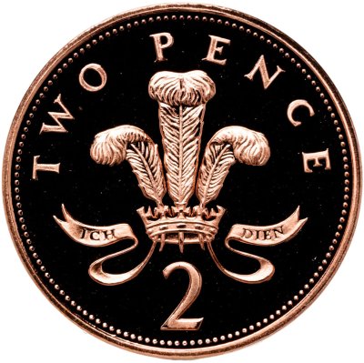 купить Великобритания 2 пенса (pence) 1996