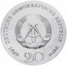 Купить ГДР 20 марок 1969 "220-летие со дня рождения Гёте"