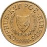 Купить Кипр 10 центов (cents) 1998