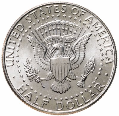 купить 50 центов (1/2 доллара, half dollar) 2008 Р Kennedy Half Dollar (Кеннеди) знак монетного двора "Р" - Филадельфия