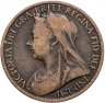 Купить Великобритания 1 пенни (penny) 1901