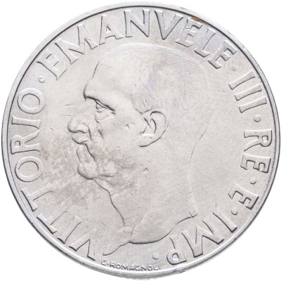 купить Италия 1 лира (lira) 1939 Не магнетик 1939 - XVII