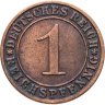 Купить Германия 1 рейхспфенниг (reichspfennig) 1931 A  знак монетного двора "A" — Берлин