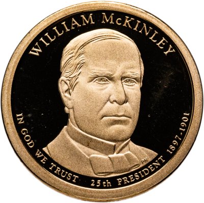 купить США 1 доллар (dollar) 2013 S Президент США - Уильям Мак-Кинли (1897–1901) знак монетного двора: "S" - Сан-Франциско