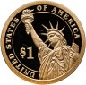 Купить США 1 доллар (dollar) 2013 S Президент США - Уильям Мак-Кинли (1897–1901) знак монетного двора: "S" - Сан-Франциско