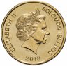 Купить Соломоновы Острова 2 доллара (dollars) 2018 "40 лет Независимости"