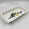 Купить Сервировочное блюдо/селедочница квадратной формы с декором, фарфор, деколь, Elan Gallery, Россия, 2000-2020 гг.